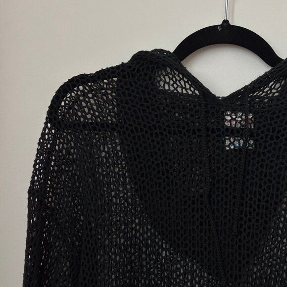 Mesh Oversized Hoodie - Picture 3 of 4